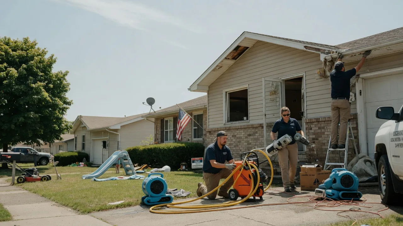 Water Damage Restoration in Evant, TX near me